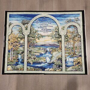 Serenity Prayer Quilt Panel Wall Hanging 5747 Springs Industries